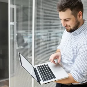 businessman-video-conferening